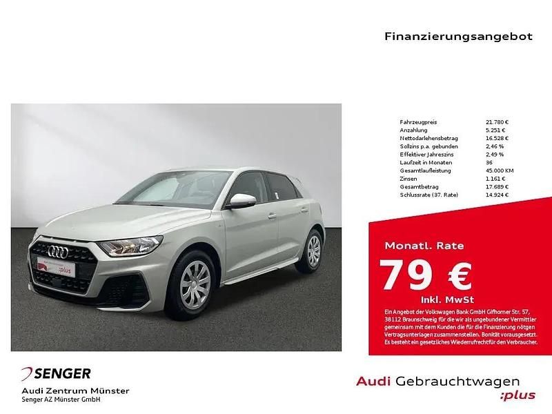 Silber Gebraucht 2024 Audi A1 Sportback S-Line Kleinwagen | 22.180 € (Superpreis) - Bild 1/1