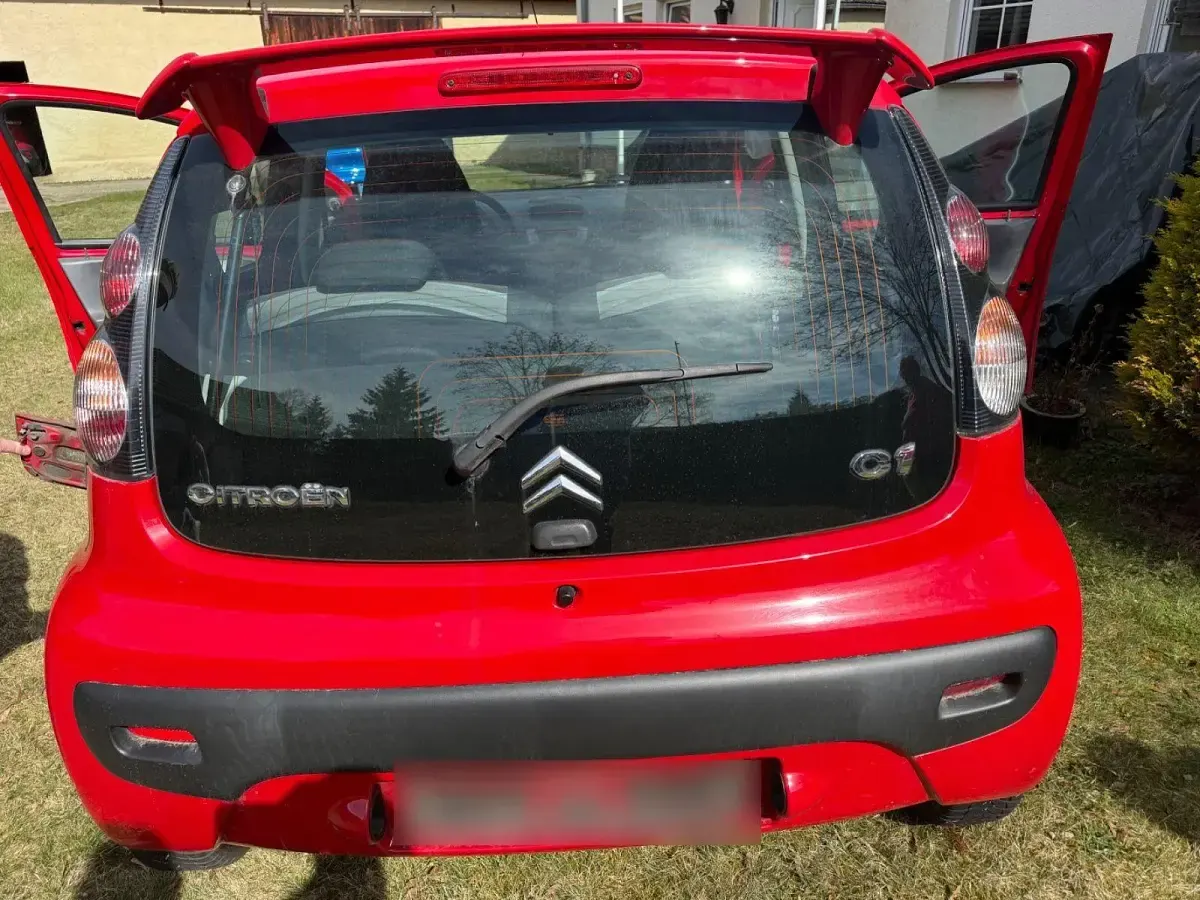 Gebraucht Citroën C1 Style 68 PS (50 kW) 2011 Rot Kleinwagen