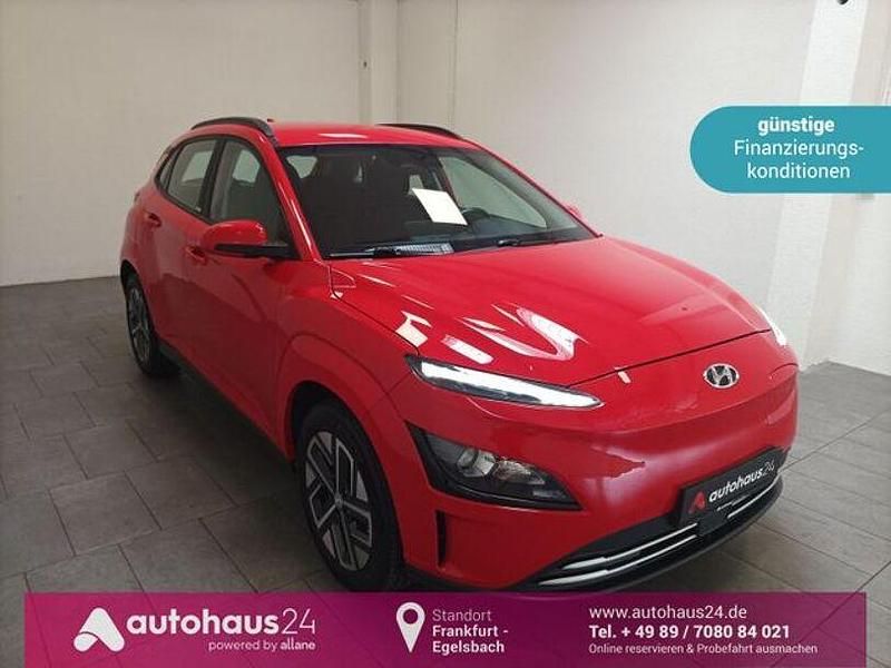 Rot Gebraucht 2021 Hyundai Kona Select SUV | 16.470 € (Fairer Preis) - Bild 1/4