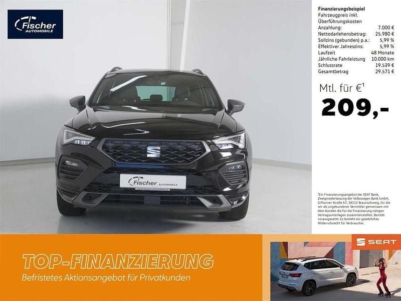 Schwarz Gebraucht 2025 Seat Ateca FR-Line SUV | 32.980 € (Fairer Preis) - Bild 1/4