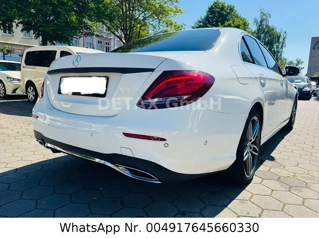 Gebraucht Mercedes E200 AMG line 200 PS (147 kW) 2018 Weiß Limousine