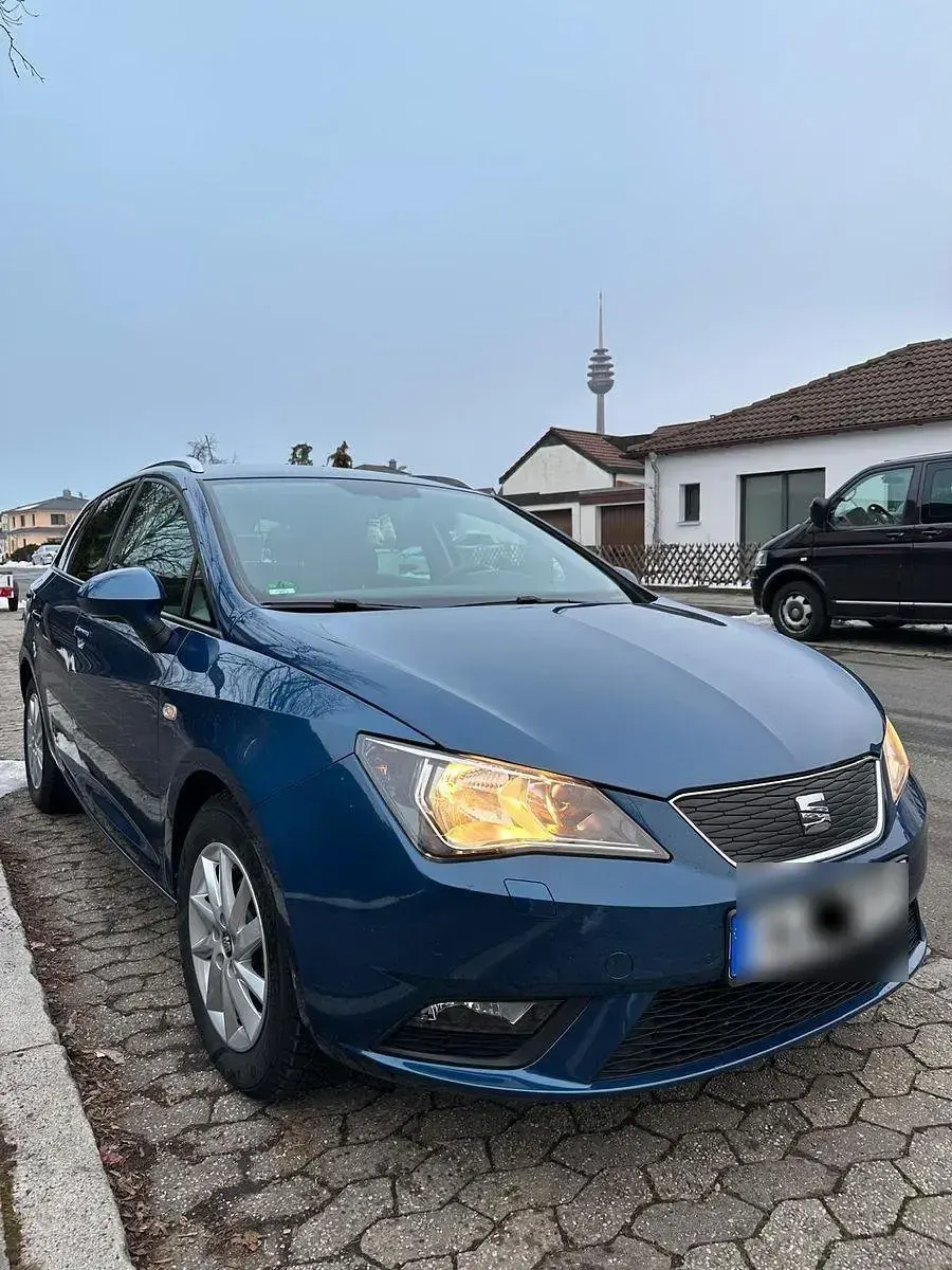 Gebraucht Seat Ibiza Ecomotive 75 PS (55 kW) 2015 Blau Limousine