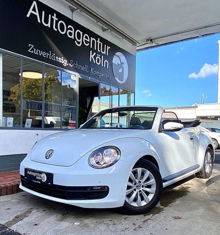 Weiß Gebraucht 2016 VW Beetle Cabrio | 14.490 € (Guter Preis) - Bild 1/4