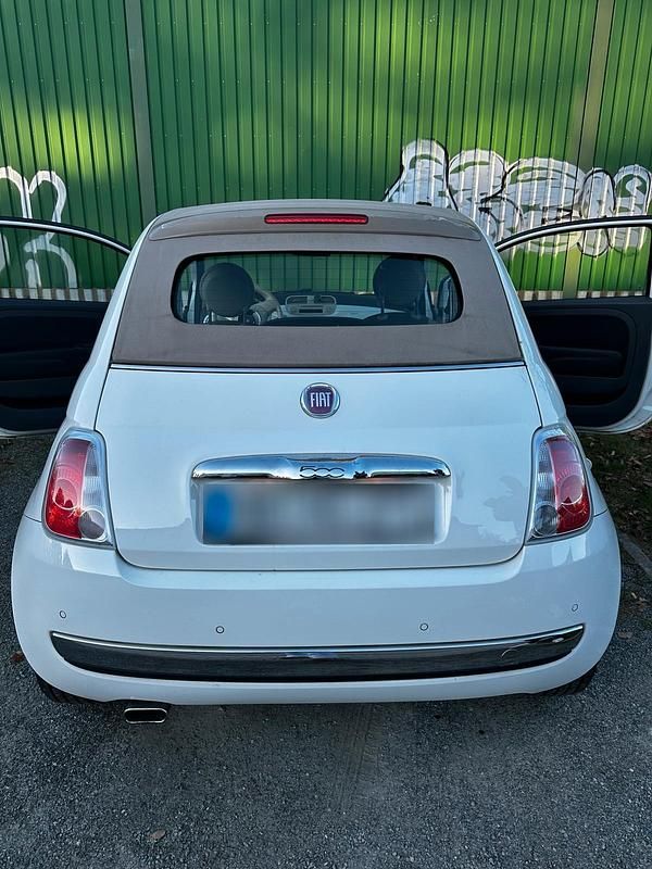 Gebraucht Fiat 500C 86 PS (63 kW) 2010 Weiß Cabrio