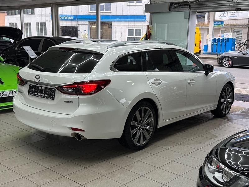 Gebraucht Mazda 6 Sports-Line 184 PS (135 kW) 2019 Weiß Kombi