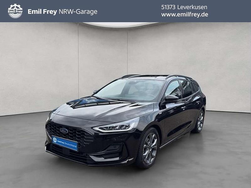 Agate black metallic Gebraucht 2024 Ford Focus ST-Line Limousine | 25.450 € (Fairer Preis) - Bild 1/3