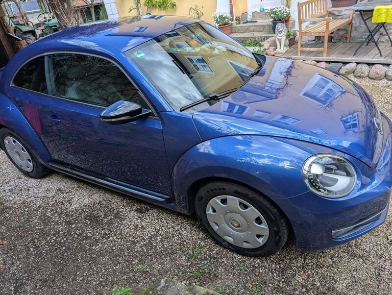 Blau Gebraucht 2013 VW Beetle R-line Limousine | 12.150 € (Fairer Preis) - Bild 1/4