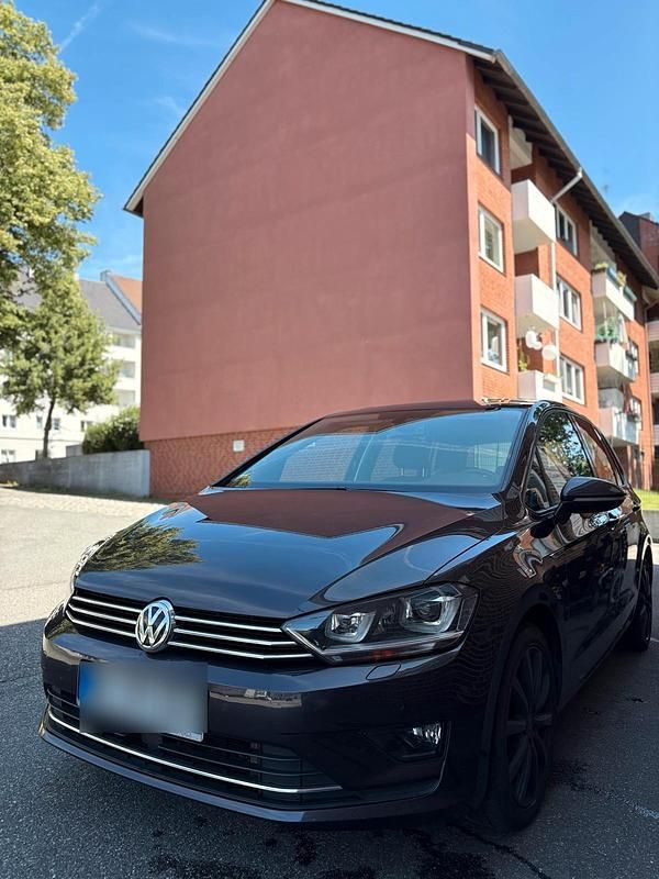 Blau Gebraucht 2015 VW Golf Sportsvan Van / Kleinbus | 10.999 € (Fairer Preis) - Bild 1/4
