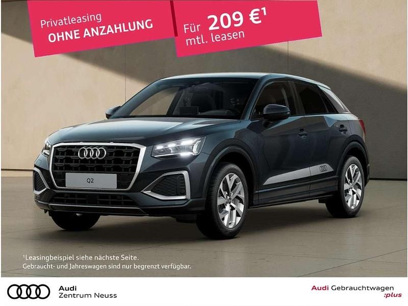 Grau Gebraucht 2024 Audi Q2 Advanced SUV | 32.180 € (Etwas zu teuer) - Bild 1/3