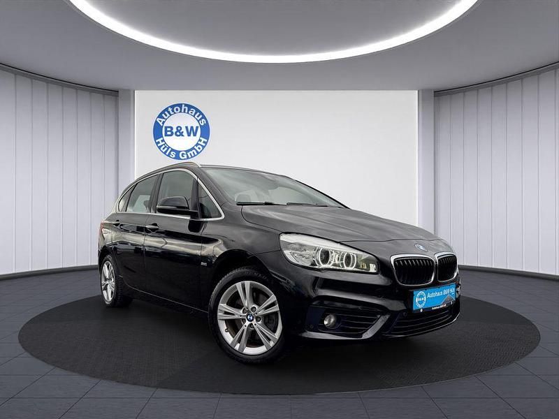 Schwarz Gebraucht 2015 BMW 220 Active Tourer M Sport Van / Kleinbus | 12.899 € (Fairer Preis) - Bild 1/4
