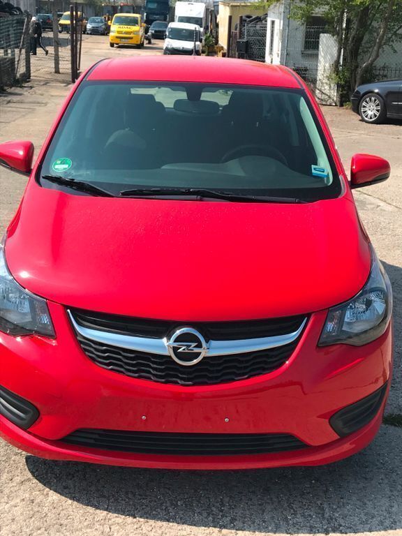 Rot Gebraucht 2018 Opel Karl Kleinwagen | 9.999 € - Bild 1/4