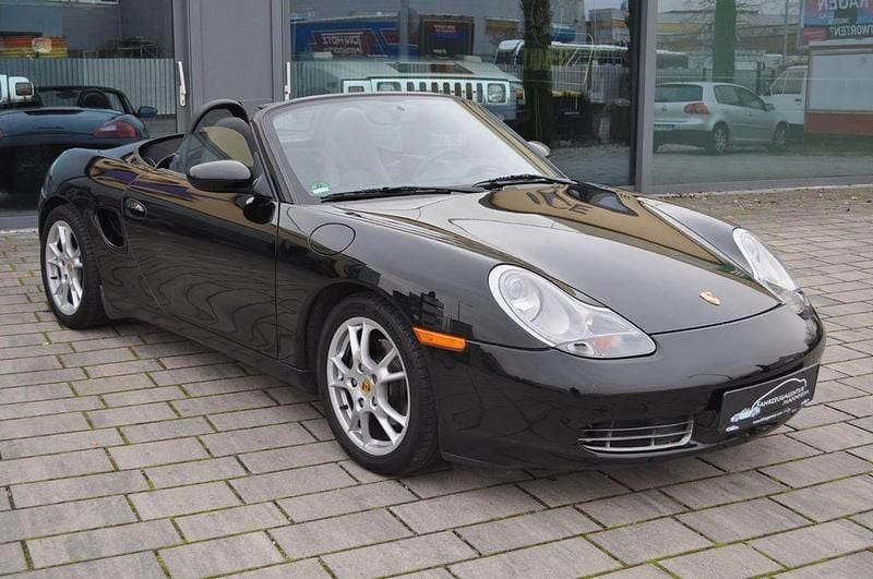 Schwarz Gebraucht 2000 Porsche Boxster Cabrio | 14.900 € (Guter Preis) - Bild 1/4