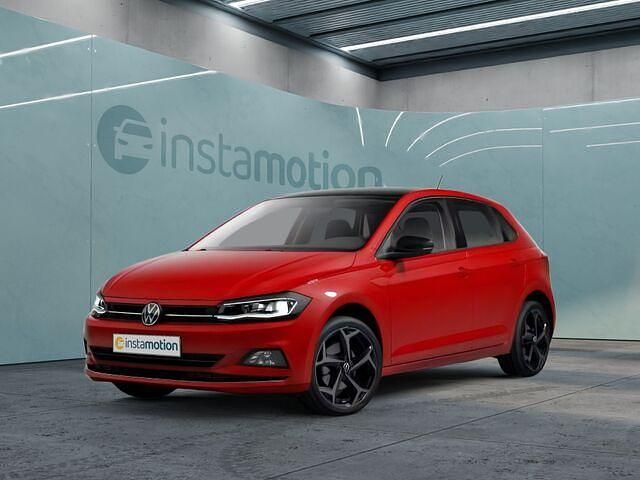 Rot Gebraucht 2020 VW Polo Highline Limousine | 16.390 € (Teuer) - Bild 1/2