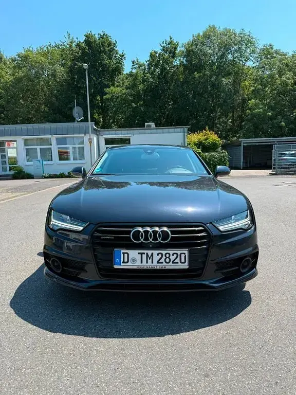 Gebraucht Audi A7 S-Line 320 PS (235 kW) 2017 Blau Kleinwagen