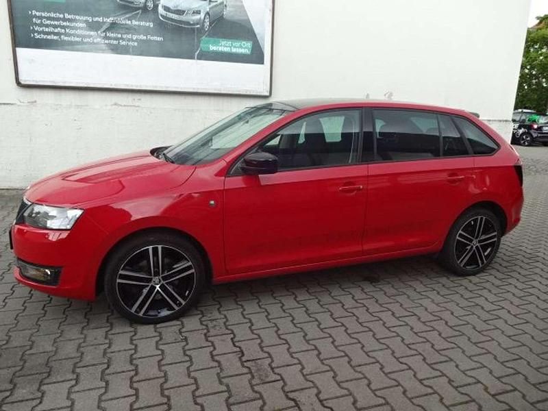 Corridarot Gebraucht 2014 Skoda Rapid Style Kleinwagen | 10.550 € (Teuer) - Bild 1/4
