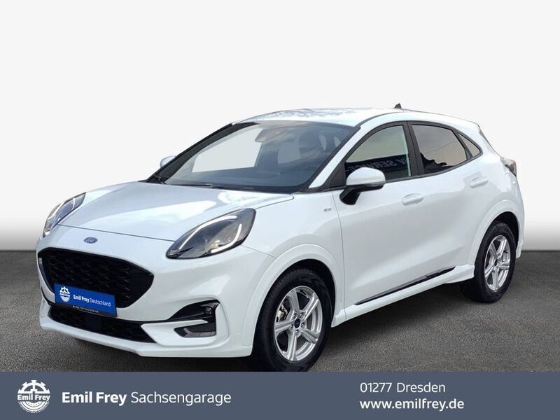 Weiss Gebraucht 2022 Ford Puma ST-Line SUV | 20.440 € (Guter Preis) - Bild 1/4