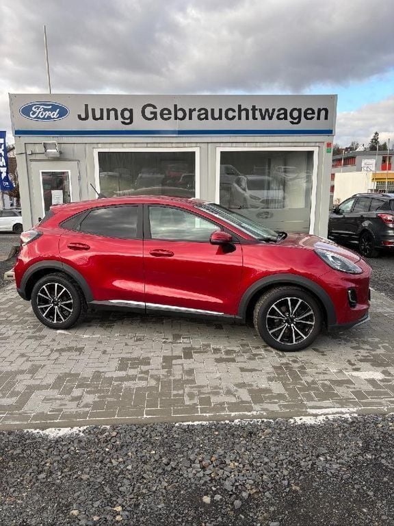 Gebraucht Ford Puma Titanium 125 PS (91 kW) 2020 Lucidrot metallic SUV