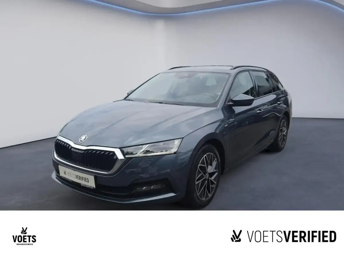 Gebraucht Skoda Octavia Clever 150 PS (110 kW) 2021 Quarzgrau metallic Kombi