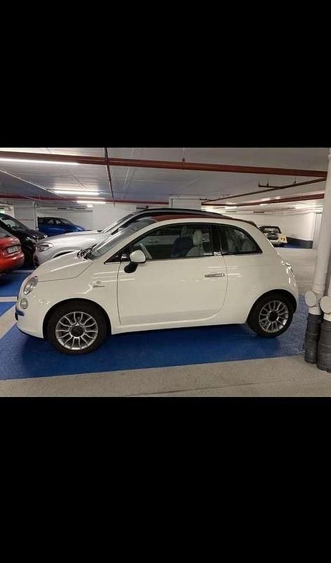 Gebraucht Fiat 500 Lounge 101 PS (74 kW) 2012 Weiß Cabrio