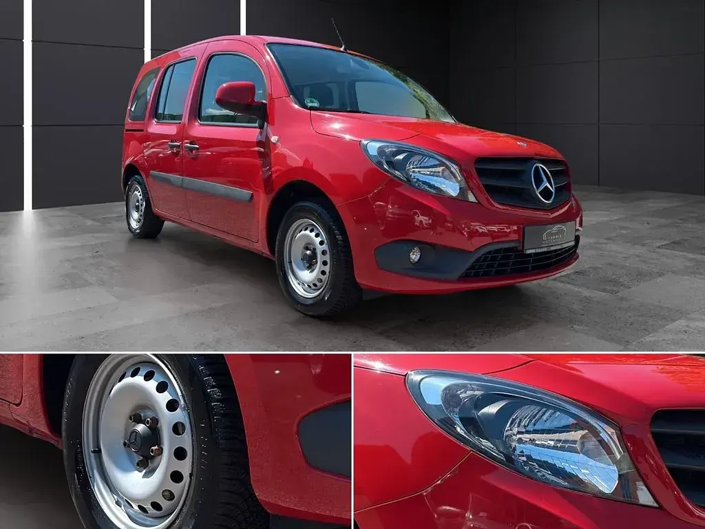 Gebraucht Mercedes Citan 112 114 PS (83 kW) 2018 Rot Van / Kleinbus