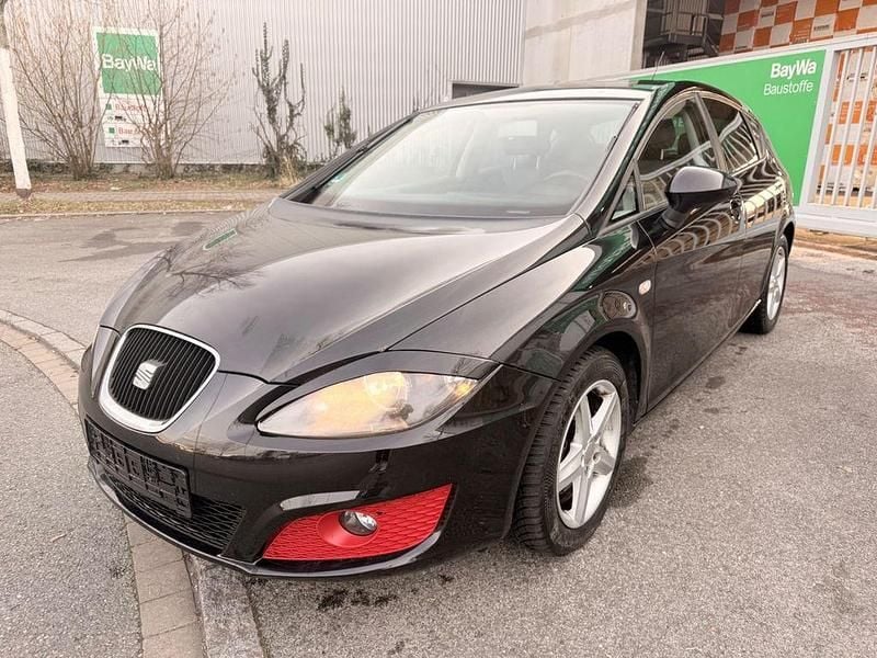 Gebraucht Seat Leon Reference 125 PS (91 kW) 2010 Schwarz Kleinwagen