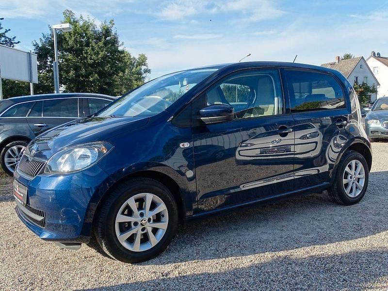 Blau Gebraucht 2014 Skoda Citigo Ambition Kleinwagen | 4.890 € (Fairer Preis) - Bild 1/4