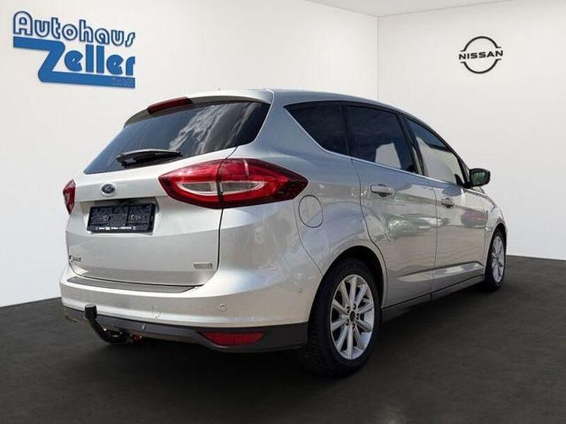 Gebraucht Ford C-MAX Titanium 125 PS (91 kW) 2016 Polarsilber metallic Van / Kleinbus