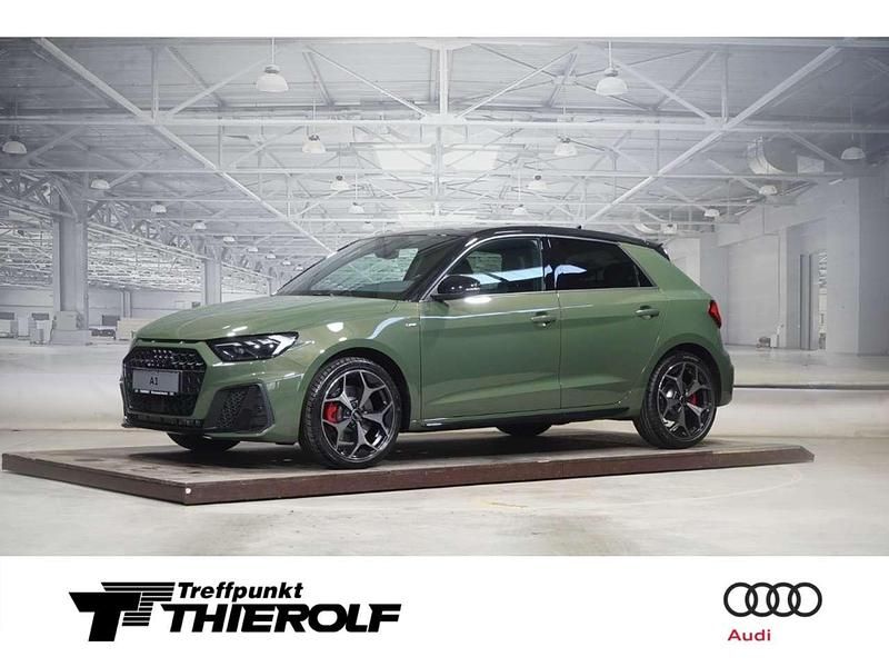 Distriktgrün metallic Neu 2025 Audi A1 Sportback S-Line Kleinwagen | 37.780 € (Fairer Preis) - Bild 1/4