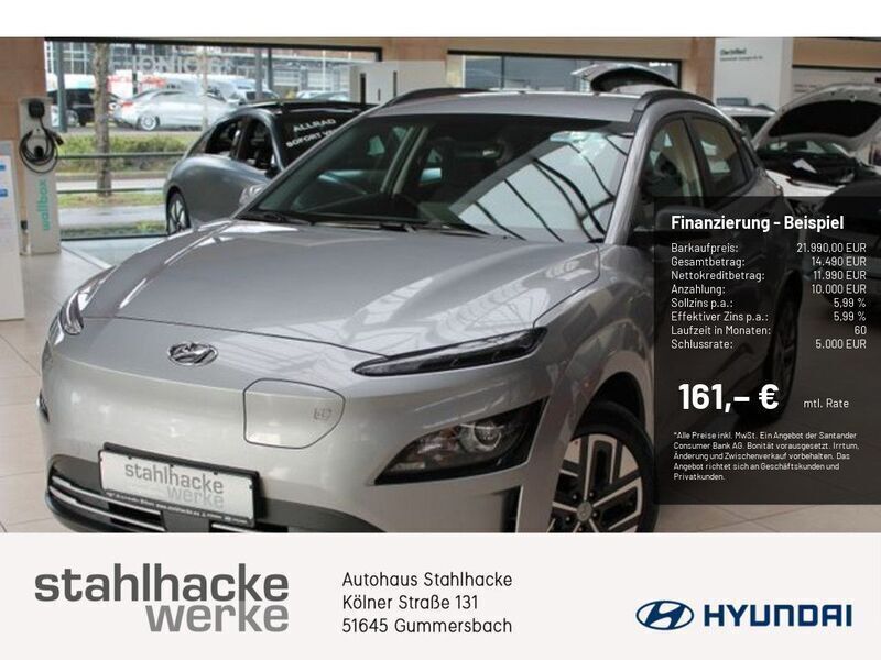 Silber Gebraucht 2023 Hyundai Kona Select SUV | 21.990 € (Superpreis) - Bild 1/2