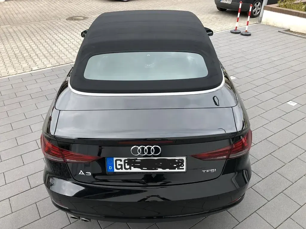 Gebraucht Audi A3 Cabriolet Ambiente 116 PS (85 kW) 2016 Schwarz Cabrio