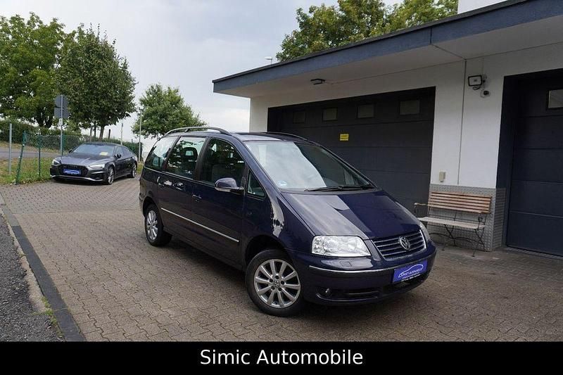 Blau Gebraucht 2009 VW Sharan Sportline Van / Kleinbus | 2.999 € (Guter Preis) - Bild 1/4