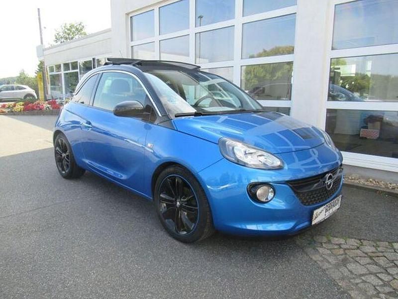 Blau Gebraucht 2016 Opel Adam Open Air Kleinwagen | 9.390 € (Fairer Preis) - Bild 1/4