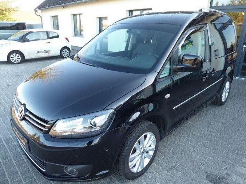 Gebraucht VW Caddy Cup 102 PS (75 kW) 2014 Schwarz Van / Kleinbus