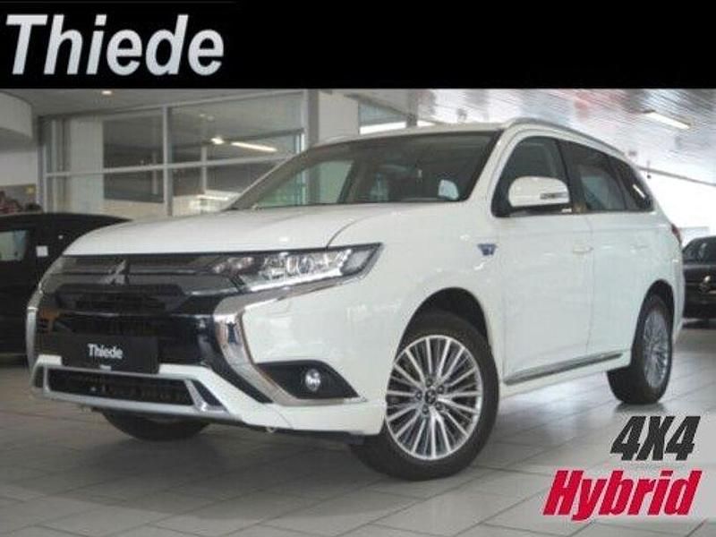 Frost white Gebraucht 2020 Mitsubishi Outlander P-HEV Limousine | 20.350 € (Guter Preis) - Bild 1/3