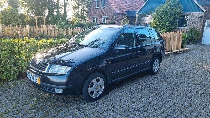 Schwarz Gebraucht 2004 Skoda Fabia Kleinwagen | 700 € (Superpreis) - Bild 1/4