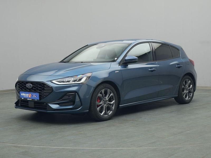Neu Ford Focus ST-Line X 125 PS (91 kW) 2025 Blau Limousine