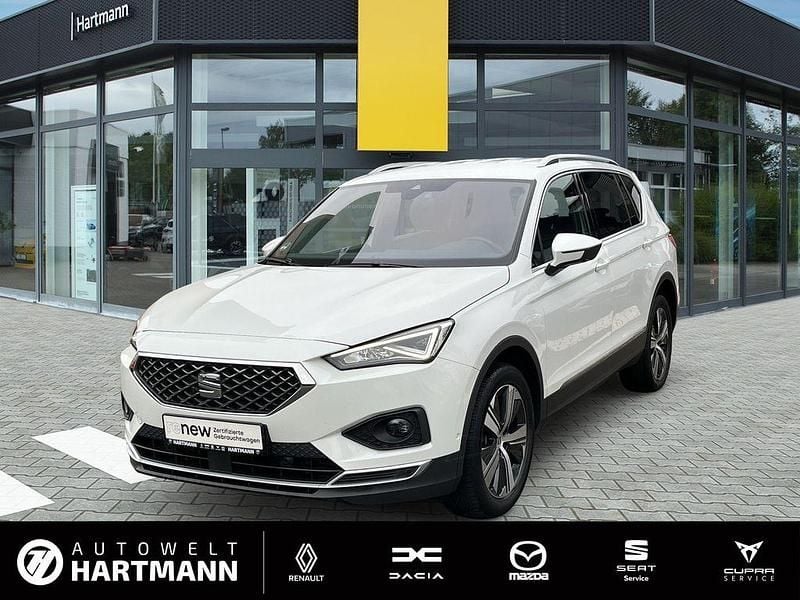 Oryx weiss perlmutteffekt (weiß) Gebraucht 2023 Seat Tarraco 4Drive SUV | 29.990 € (Fairer Preis) - Bild 1/3