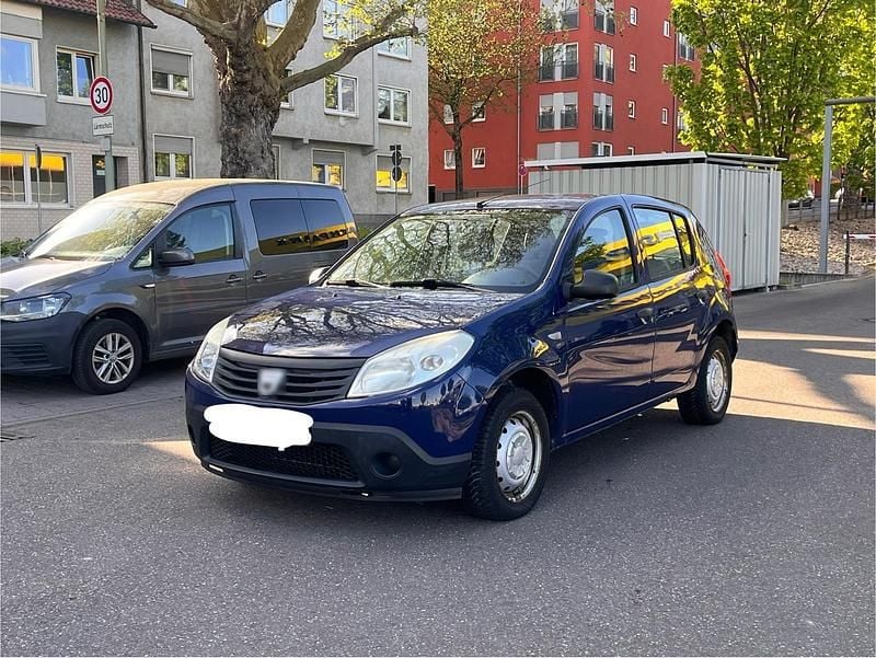 Gebraucht Dacia Sandero 75 PS (55 kW) 2009 Blau Kleinwagen
