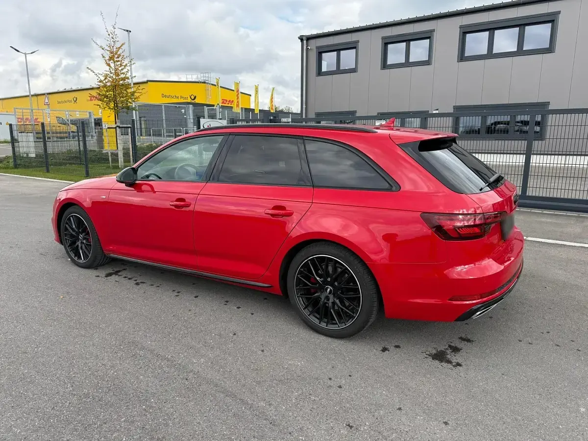 Gebraucht Audi A4 S-Line 190 PS (139 kW) 2019 Rot Kombi