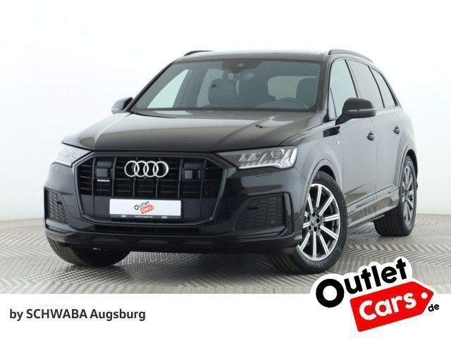 Orcaschwarz metallic Gebraucht 2021 Audi Q7 S-Line SUV | 55.780 € (Fairer Preis) - Bild 1/4