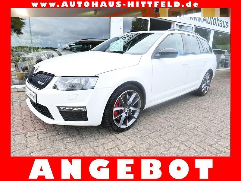 Gebraucht Skoda Octavia RS 220 PS (161 kW) 2014 Weiß Kombi