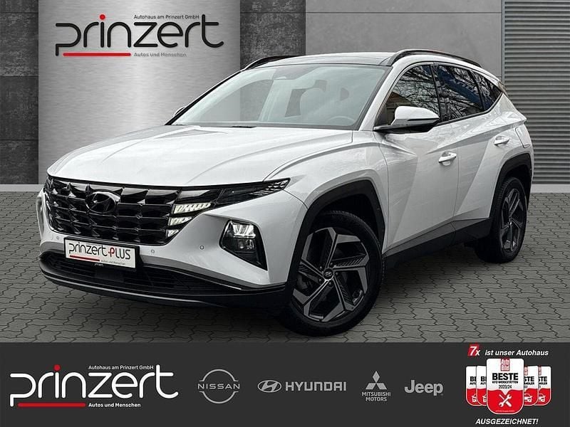 Atlas white / sol Gebraucht 2023 Hyundai Tucson Trend SUV | 29.970 € (Guter Preis) - Bild 1/4