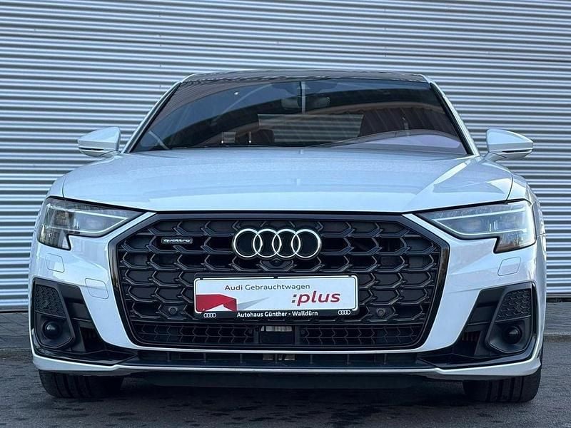 Gebraucht Audi A8 S-Line 340 PS (250 kW) 2022 Gletscherweiß metallic Limousine