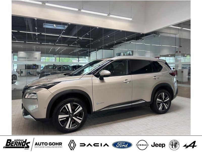 Silber metallic Gebraucht 2022 Nissan X-Trail Tekna SUV | 32.888 € (Fairer Preis) - Bild 1/4