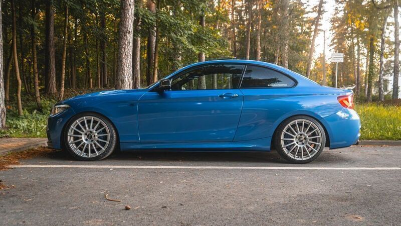 Gebraucht BMW M235 Performance 326 PS (239 kW) 2016 Blau Coupé