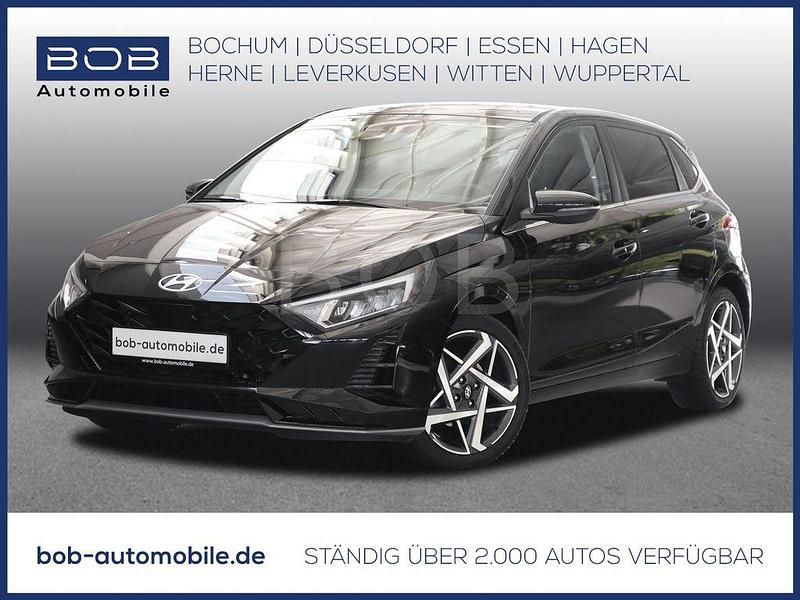 Phantom black (schwarz) Gebraucht 2024 Hyundai i20 Prime Limousine | 20.450 € (Etwas zu teuer) - Bild 1/3
