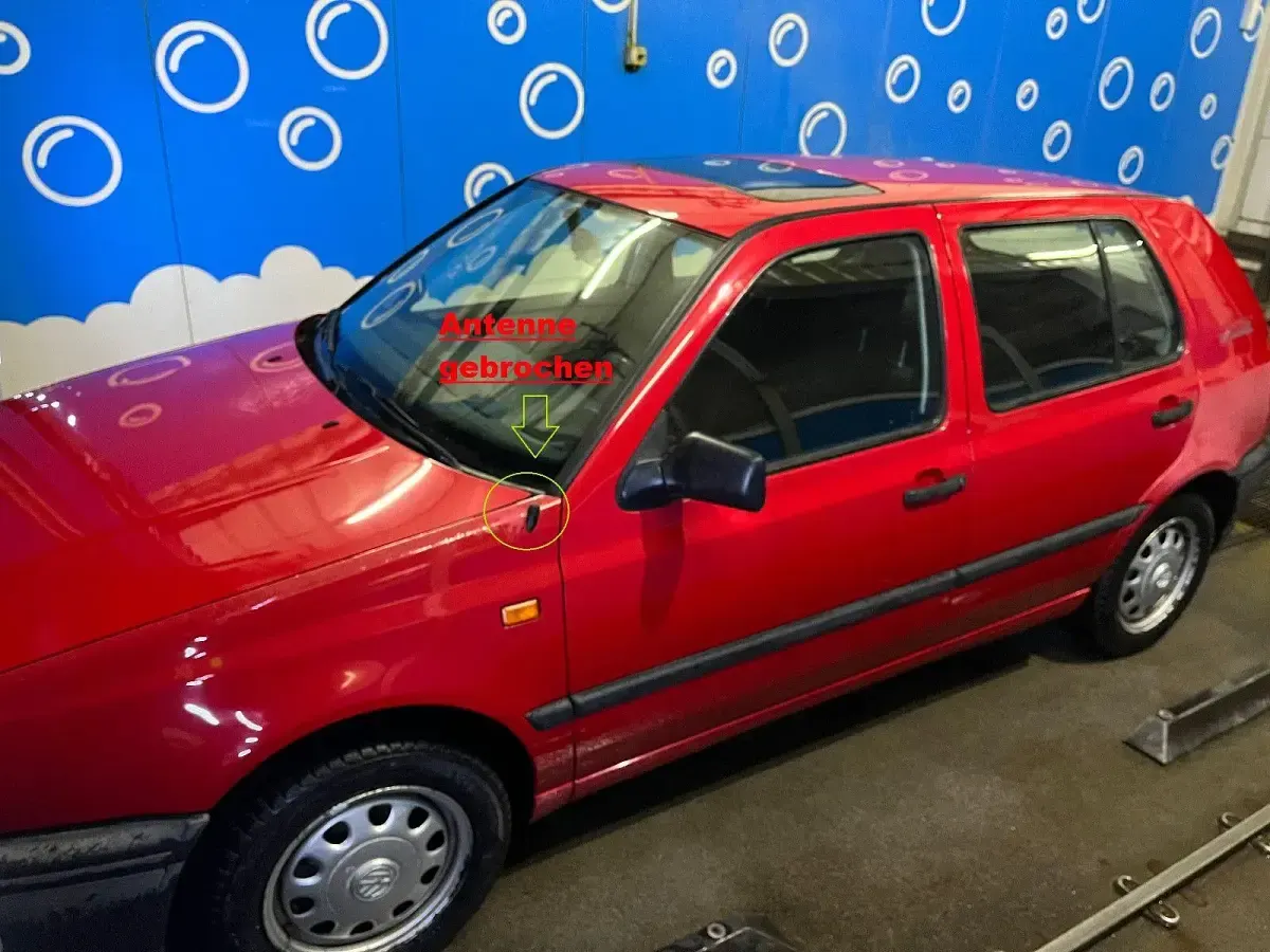 Gebraucht VW Golf III 75 PS (55 kW) 1994 Rot Limousine