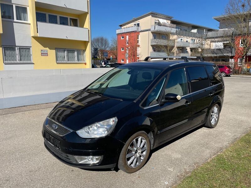 Schwarz Gebraucht 2008 Ford Galaxy Ghia Van / Kleinbus | 2.399 € (Superpreis) - Bild 1/4