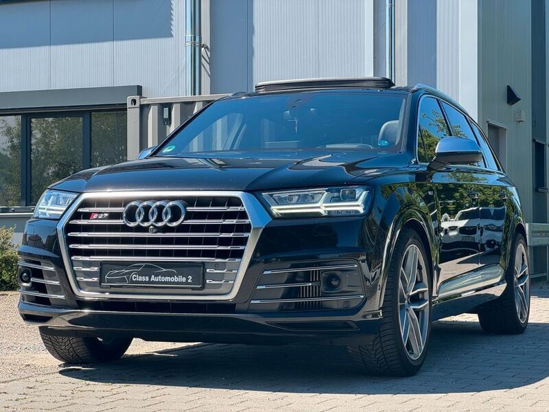 Orcaschwarz metallic Gebraucht 2016 Audi SQ7 S-Line SUV | 36.990 € (Fairer Preis) - Bild 1/4