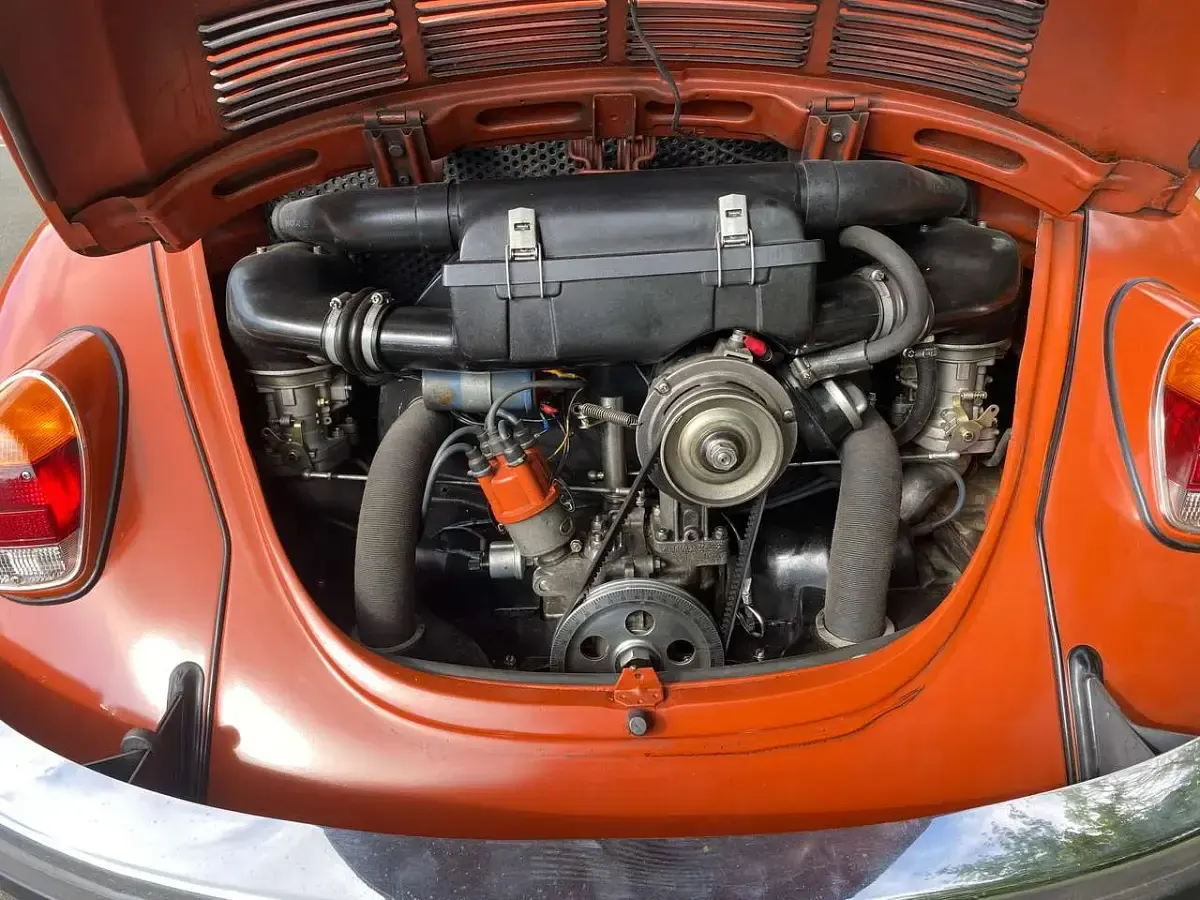 Gebraucht VW Käfer 94 PS (69 kW) 1971 Orange Cabrio